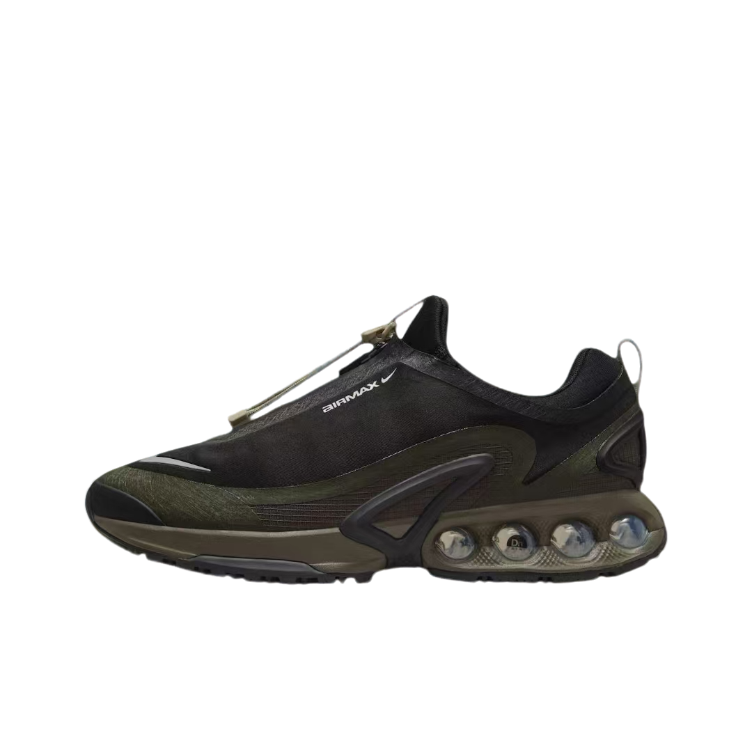 NIKE/耐克官方正品Air Max Dn Roam跑步鞋 男款 黑绿HQ8605-002