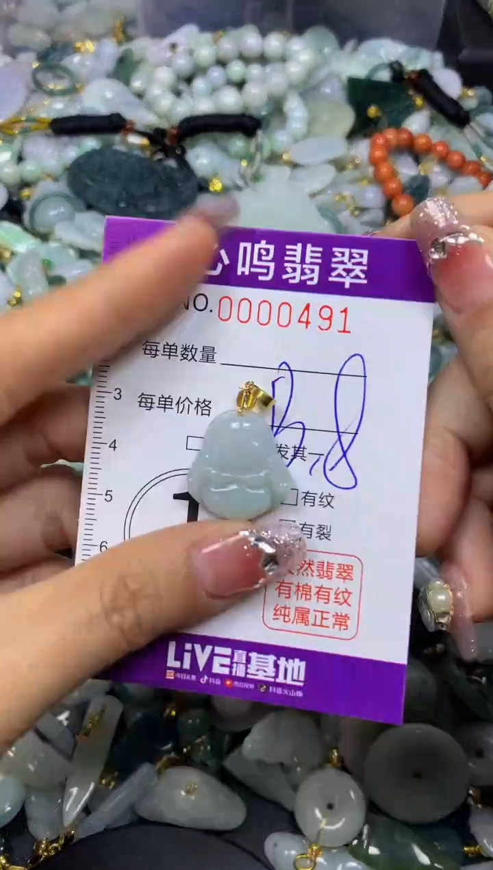 【闪购商品】翡翠颈饰未镶嵌闪购00491