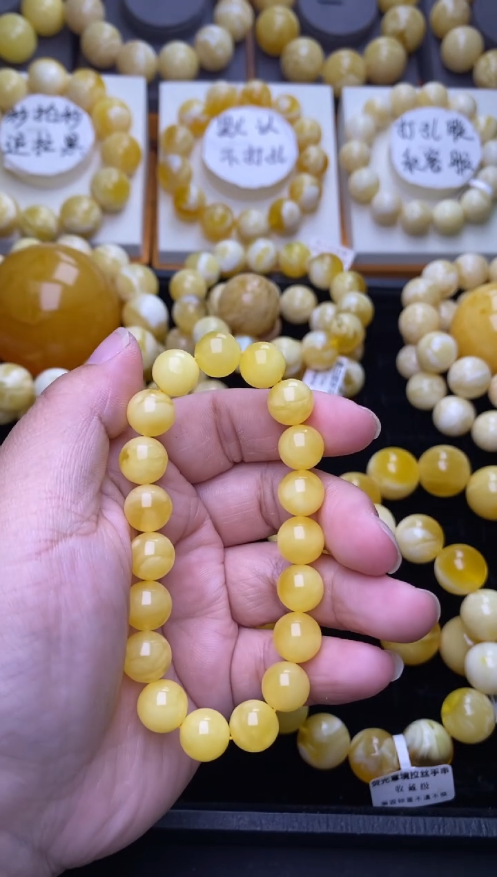 裸石琥珀未镶嵌大小姐珠宝严选94