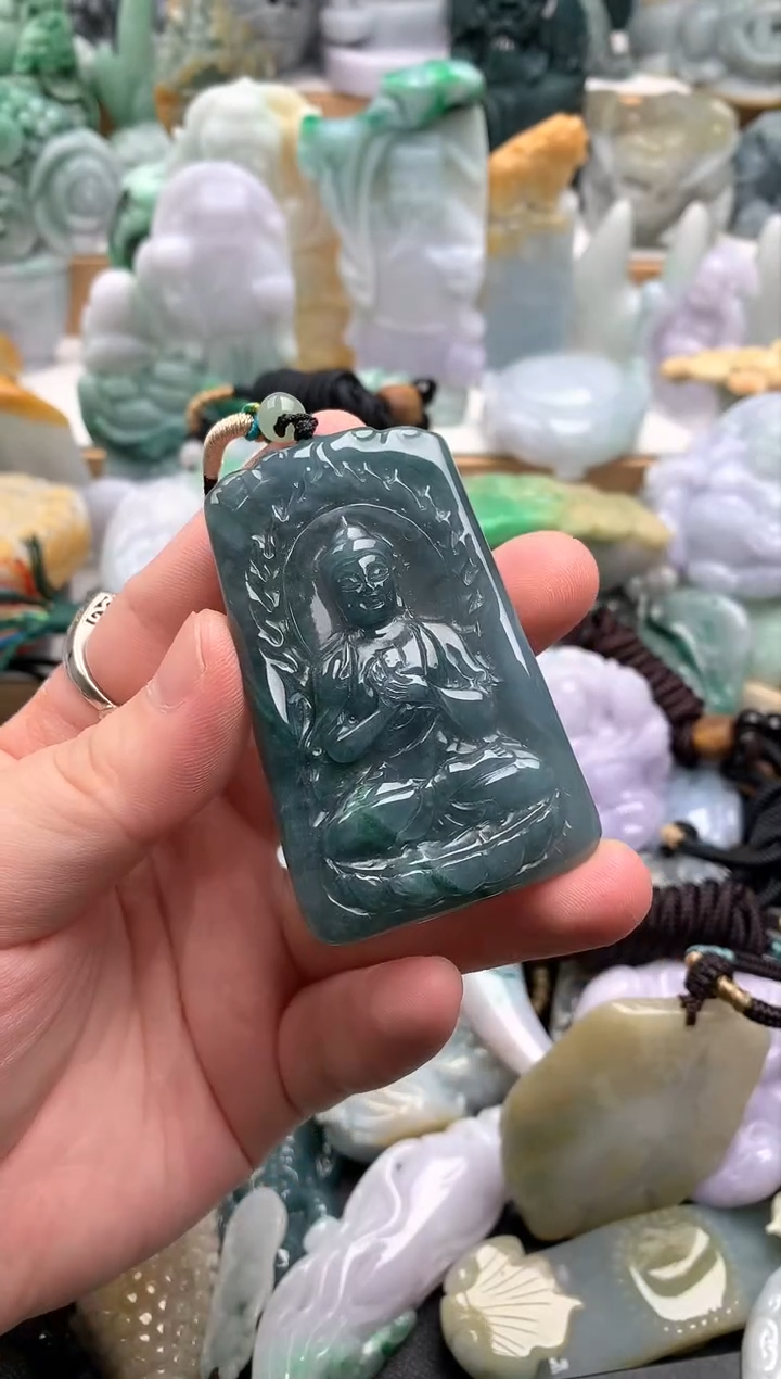 吊坠(不含链)未镶嵌翡翠1