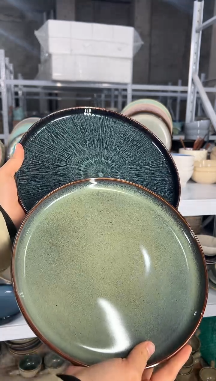 陶瓷外贸尾货瑕疵满20包邮X2 大盘组合