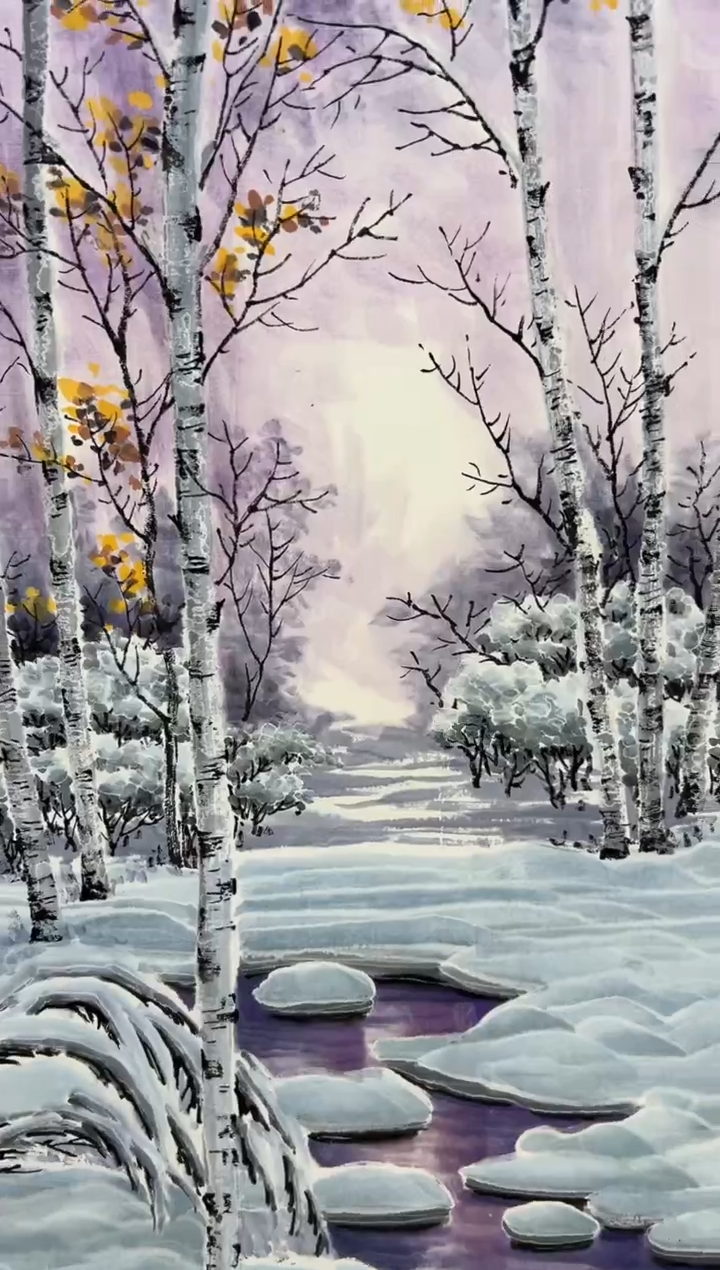 国画刘立荣亲笔绘画手绘作品D9