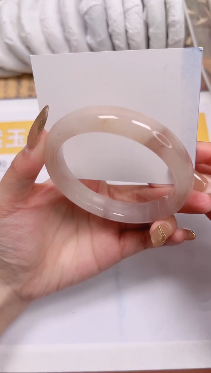 【闪购商品】石英质玉手镯未镶嵌K231-58.8