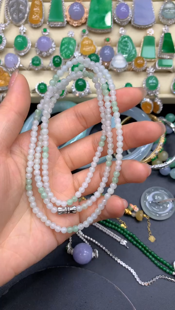 【闪购商品】翡翠颈饰未镶嵌84-中国好珍宝