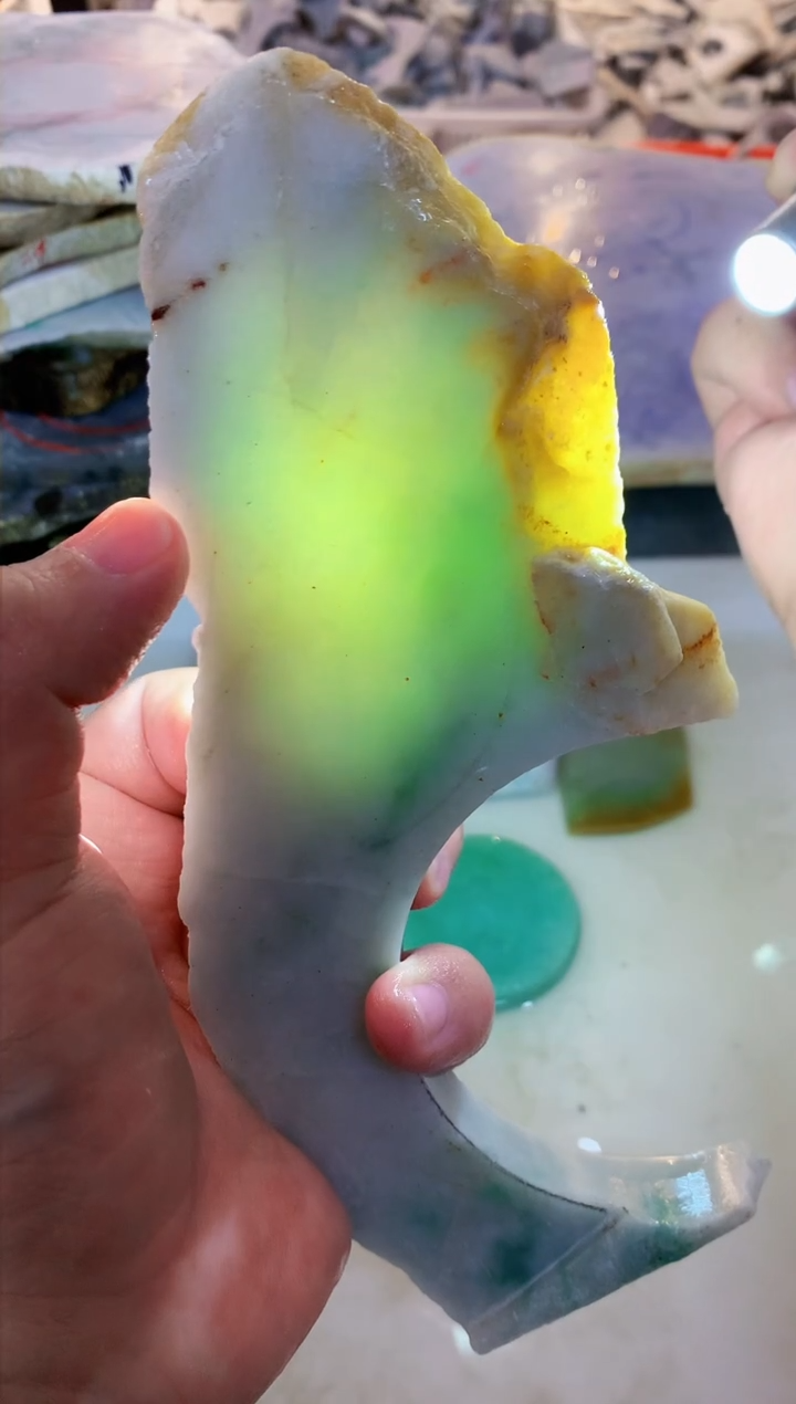 【闪购商品】翡翠颈饰未镶嵌0韩0翡翠珠宝974