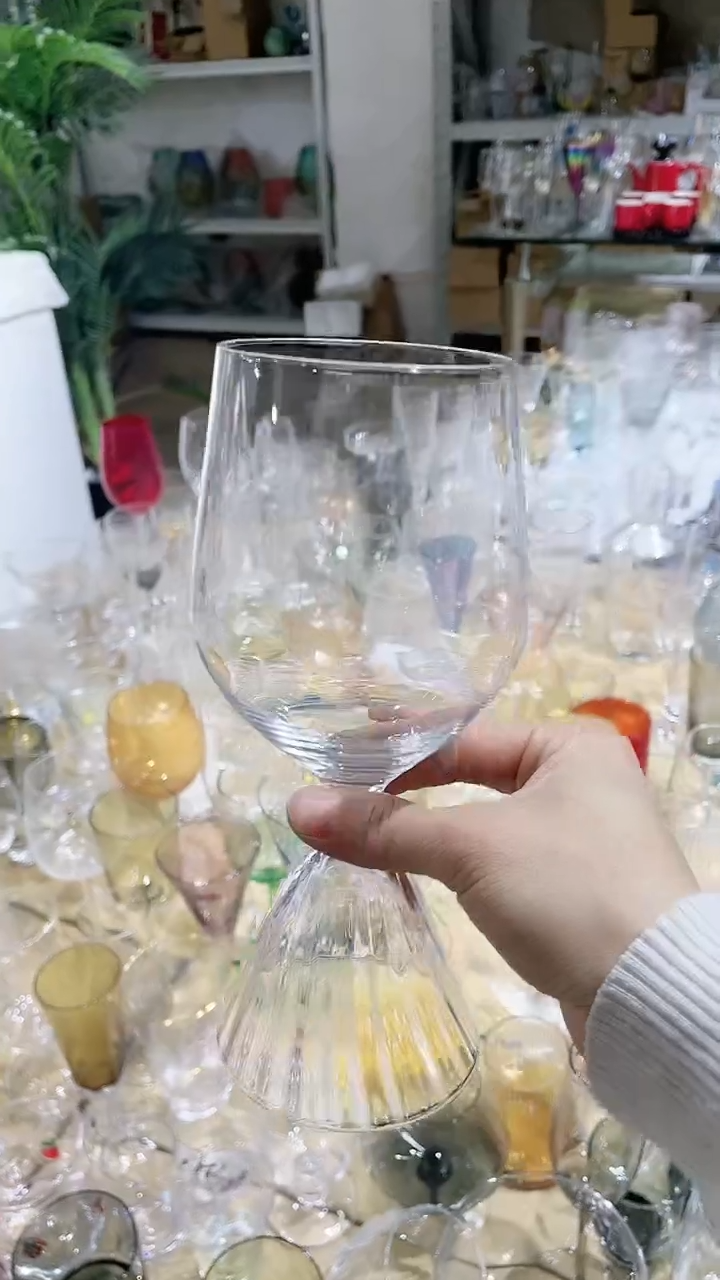 【闪购商品】水晶玻璃1只异形红酒杯