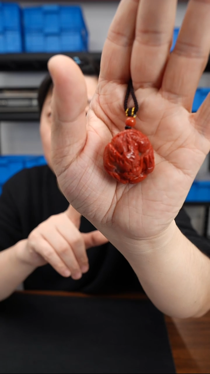 未镶嵌挂件南红玛瑙0102DL047龙腾盛世