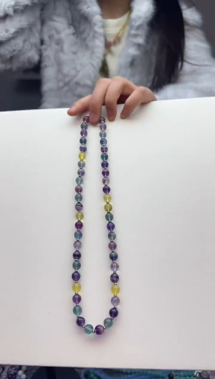 项链未镶嵌水晶天然手链