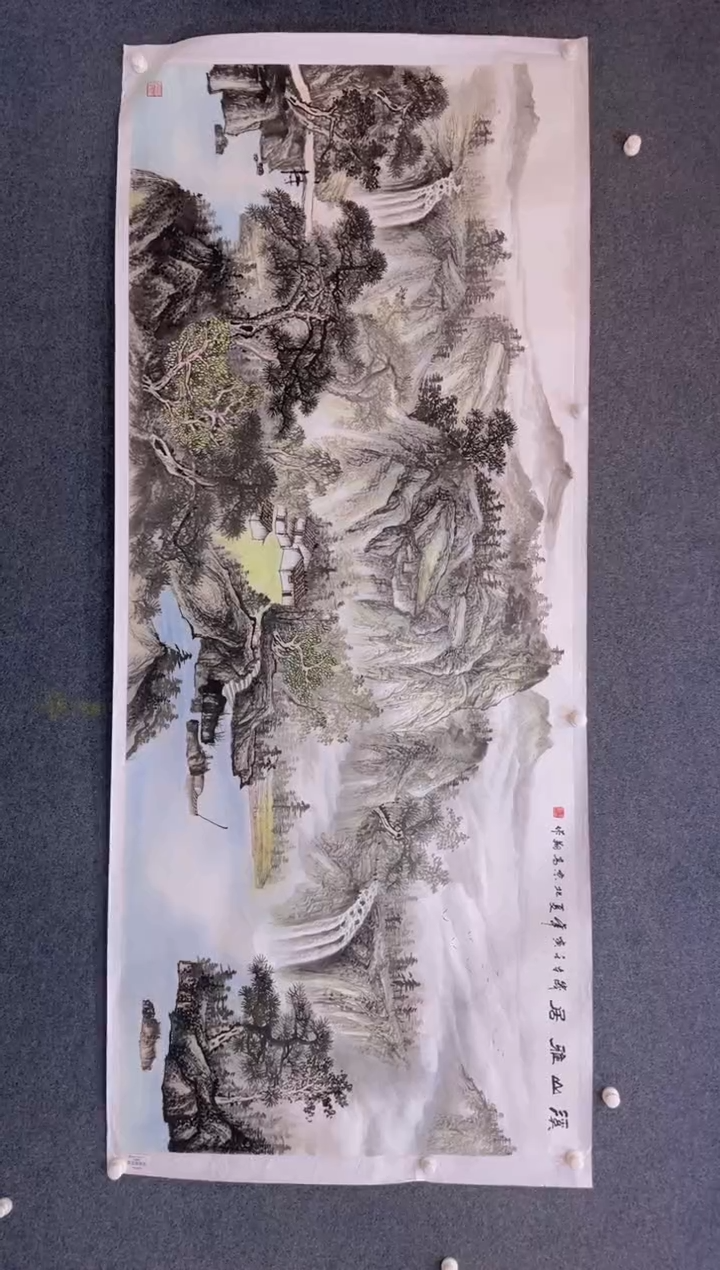 【闪购商品】国画1.31展馆-冯高翔六尺荣原-人物131