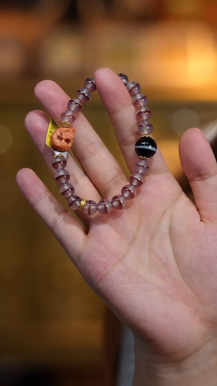玛瑙/玉髓（覆膜）颈饰未镶嵌多宝项链多样性发其一