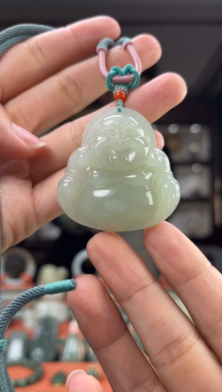 【闪购商品】和田玉颈饰未镶嵌佩佩45mm左右