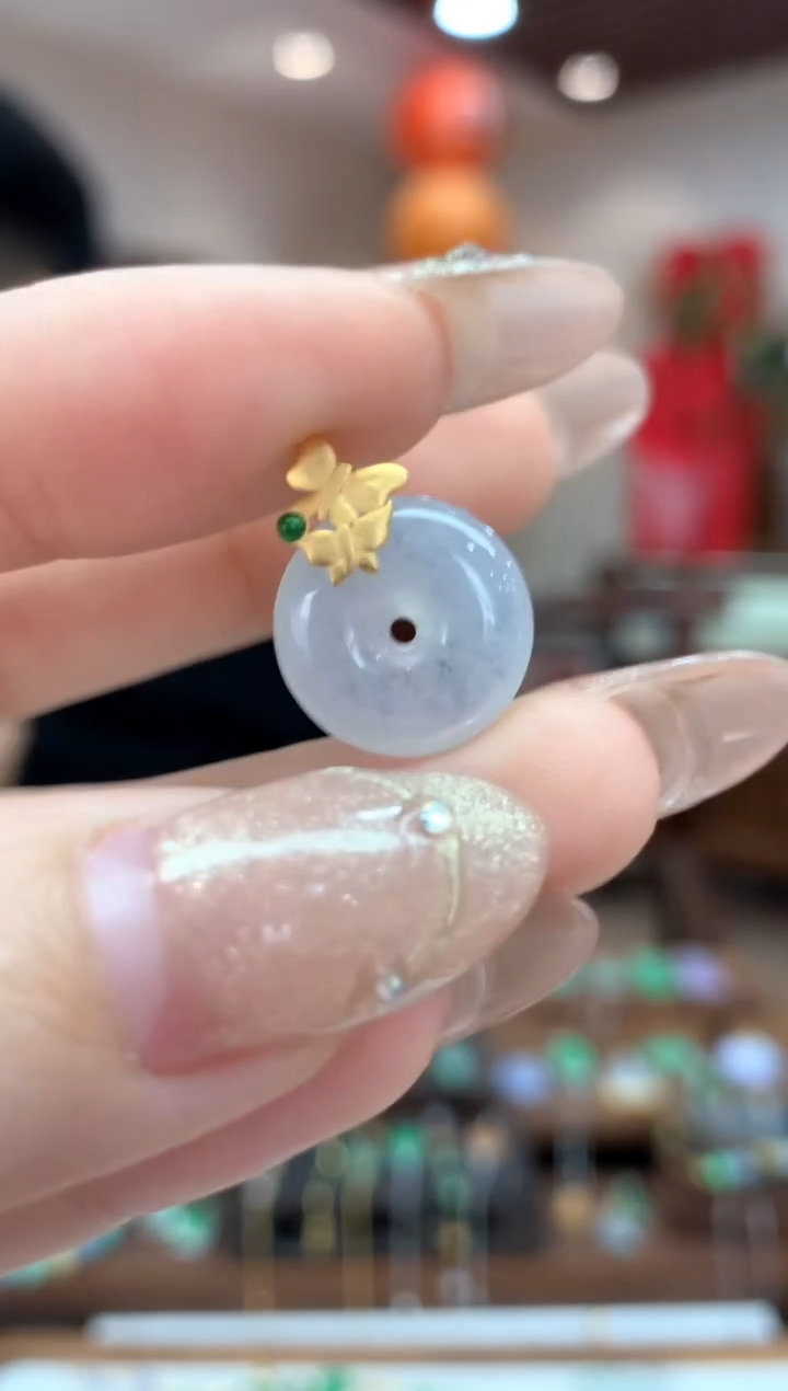 【闪购商品】翡翠吊坠(不含链)未镶嵌平安扣