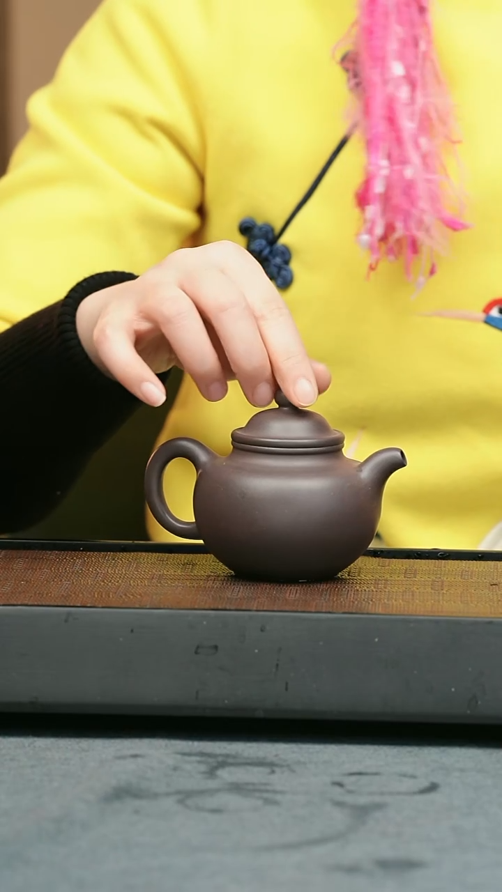 【闪购商品】紫砂茶壶五堂 掇球（老款）