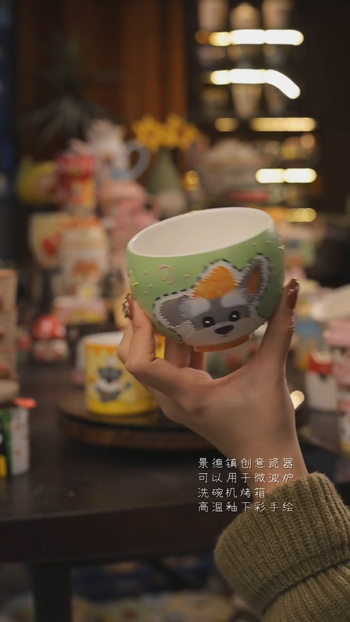 景德镇釉下彩绘设计师款式陶瓷