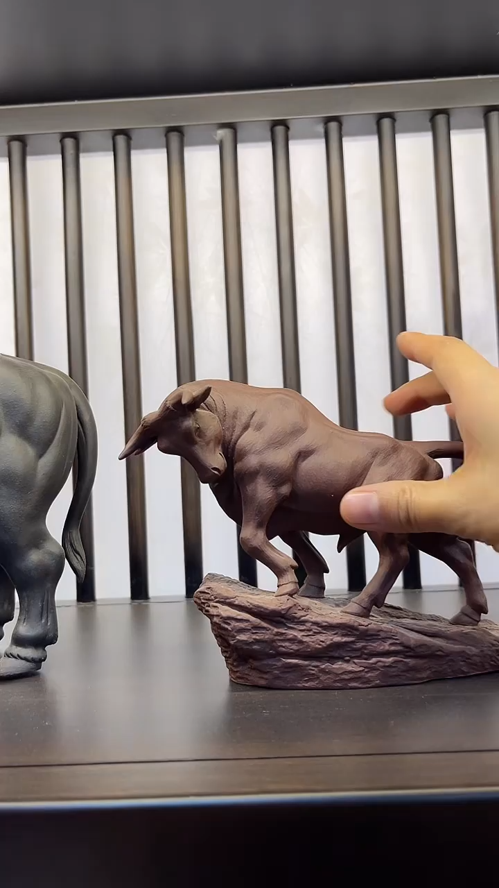 【闪购商品】紫砂茶宠牛气冲天