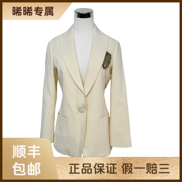 妃鱼/迪奥/桑蚕丝/外套/95新/s零三一四