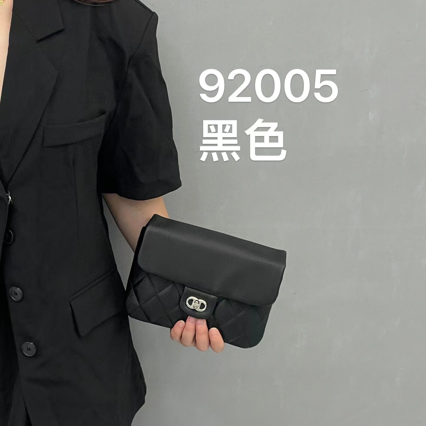 【若汐Rosalie】SK-92005-黑色轻奢时尚气质百搭女士包包