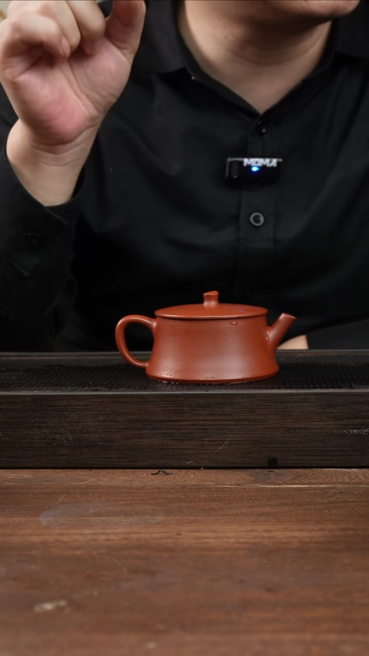 茶杯紫砂朱泥云柱        150CC  