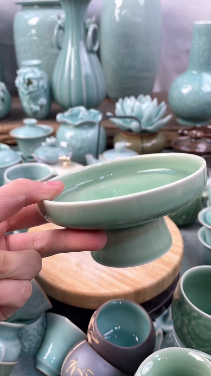 【闪购商品】特价 微瑕 慧仙青瓷