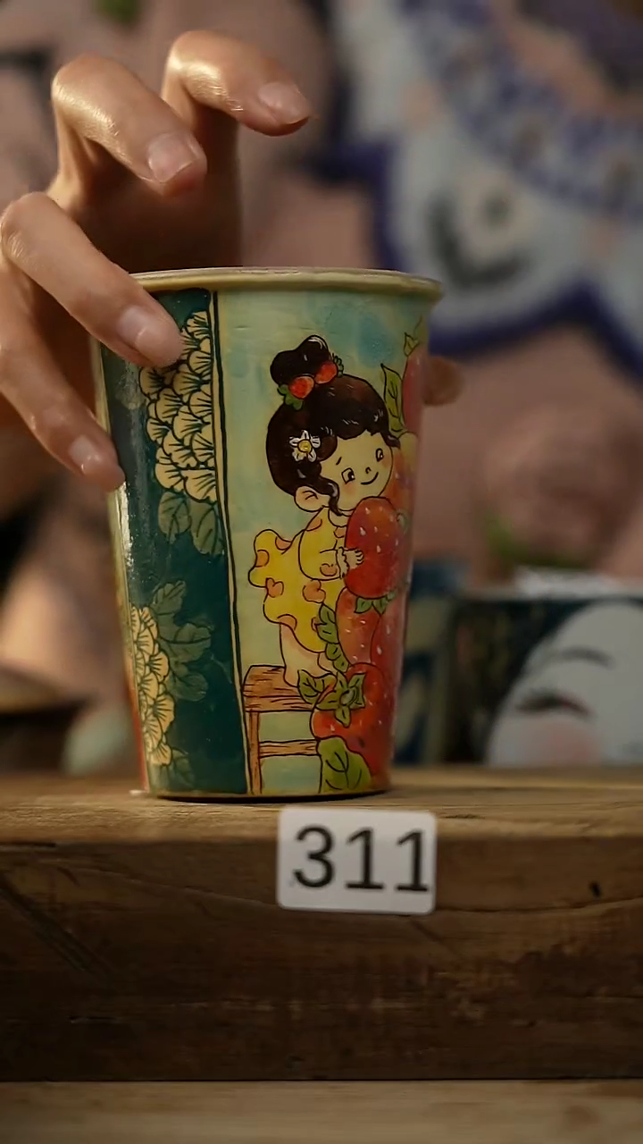 【闪购商品】瓷片新品！设计师手作款柴烧动物系列 迷糊