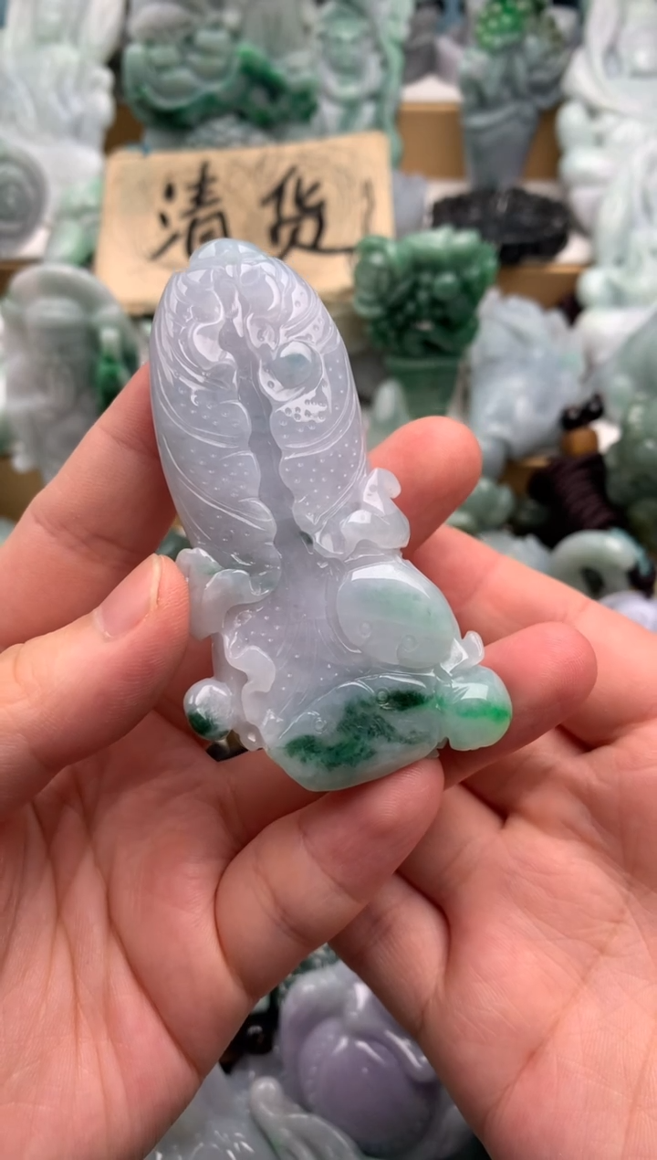 吊坠(不含链)未镶嵌翡翠1