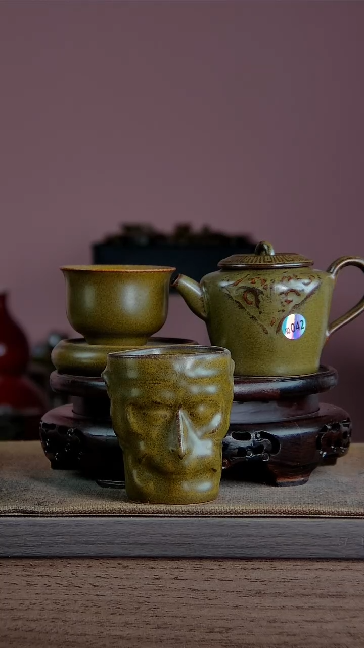 【闪购商品】景韵堂仿清茶叶末釉