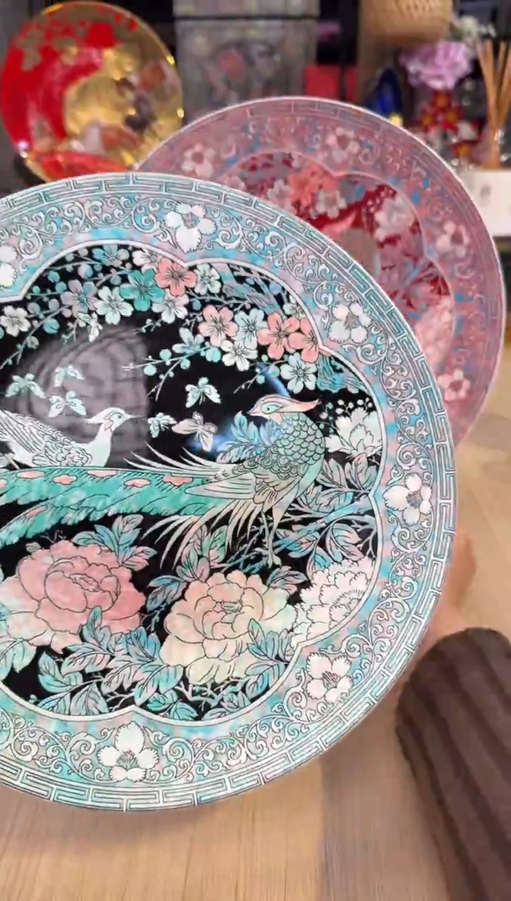 160灵羽和鸣大赏盘-黑色+赏盘支架