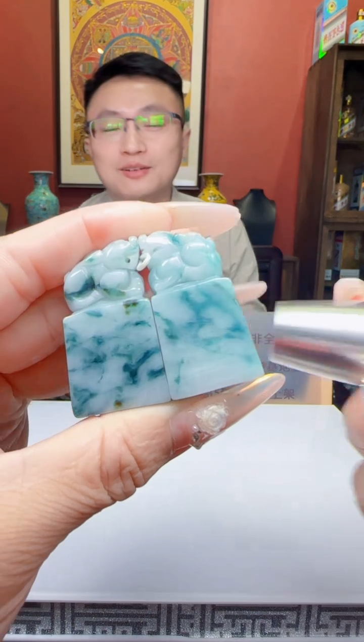 未镶嵌定制翡翠Q01345翡翠多样性发一