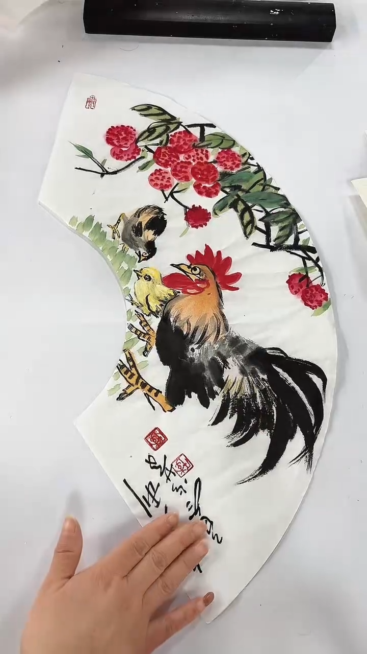 国画直播福利/国画/花鸟