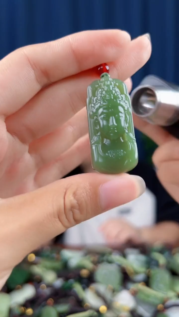 未镶嵌和田玉挂件拍一发一