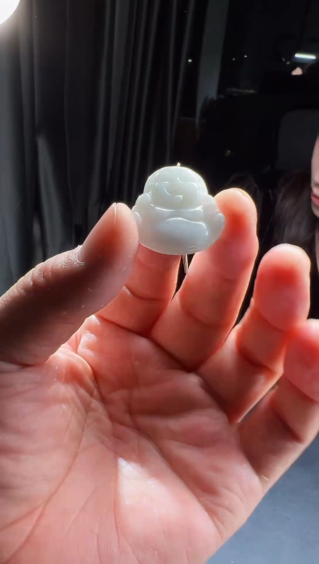 【闪购商品】翡翠颈饰未镶嵌天然翡翠（多样性发）佛公11035