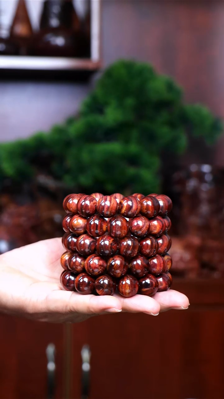 黄花梨/降香黄檀手串/手链海南黄花梨1.8手串多样性发一
