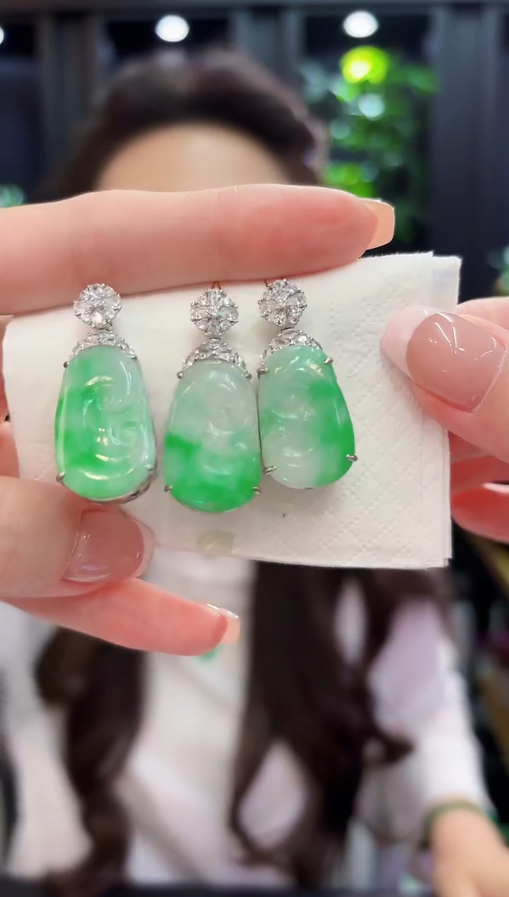 颈饰未镶嵌翡翠缅料A货/多样性发货/一件1