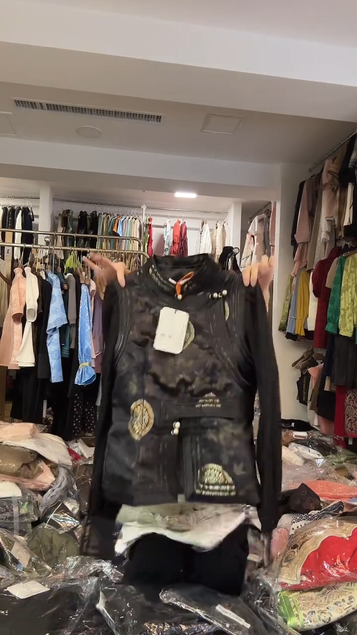 纱袖马甲 M码 80-105斤 