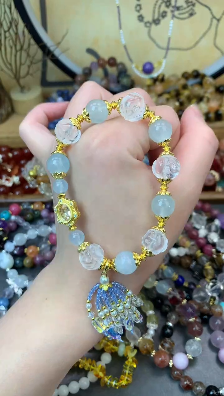 【闪购商品】水晶手链未镶嵌332手串