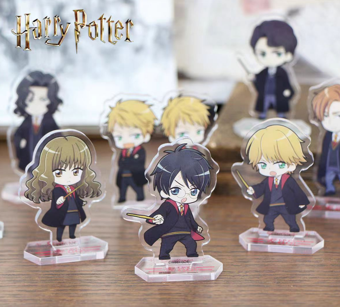 谷卡【平拆】正版哈利波特学生时代系列Q版人物迷你亚克力立牌
