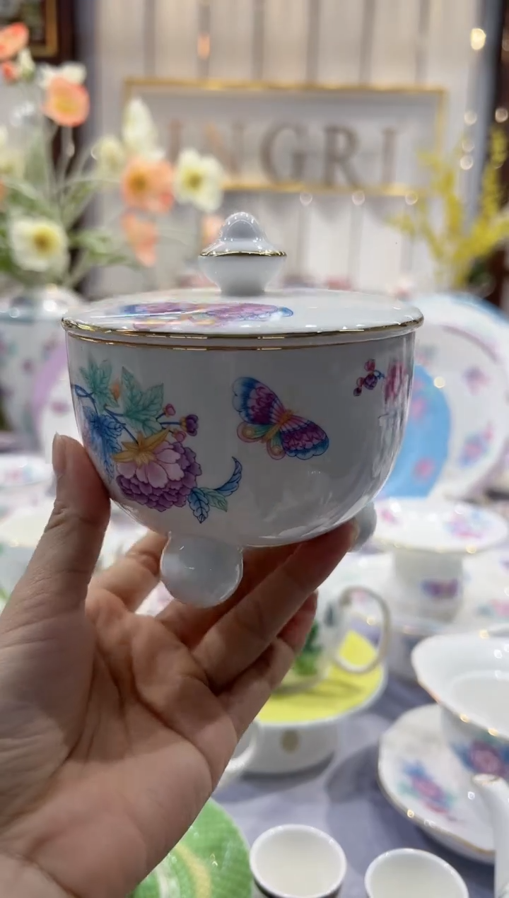 【闪购商品】新骨瓷300ml炖盅