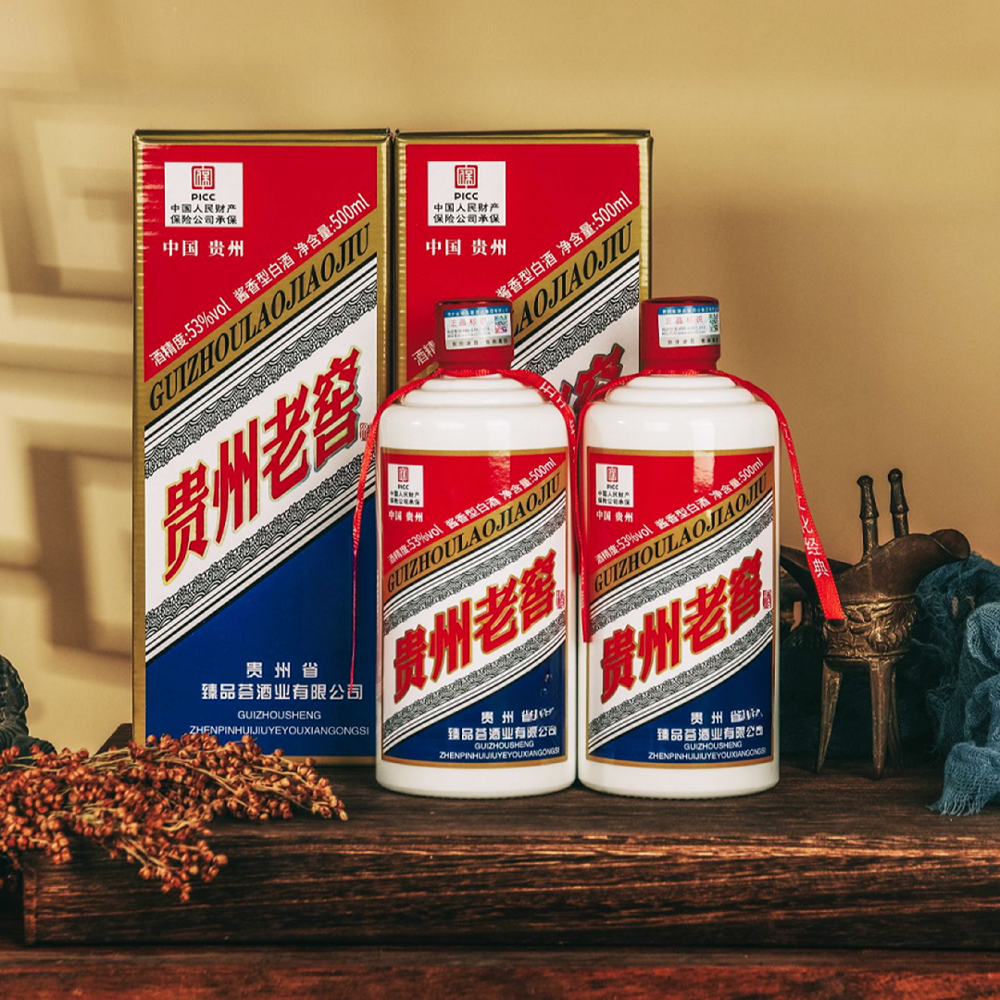 政王台【贵州老窖】53度酱香型白酒500ml单瓶包装纯粮食酒53%Vol