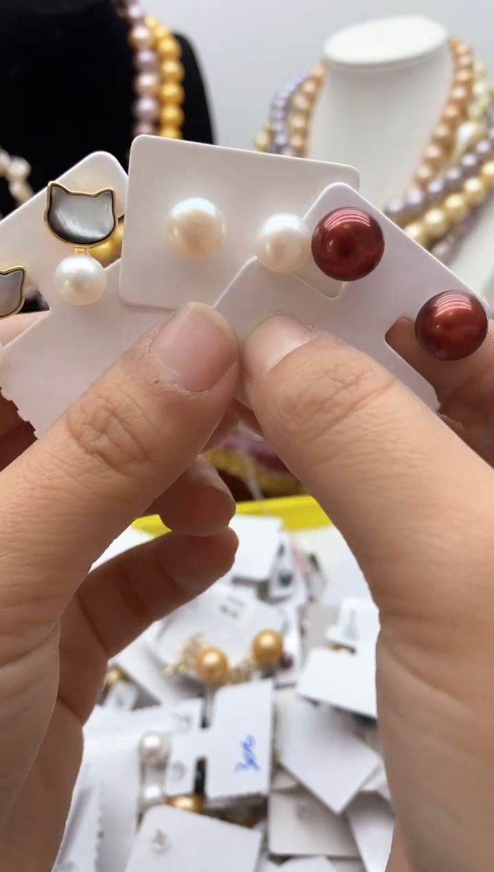 【闪购商品】淡水珍珠颈饰钛钢142