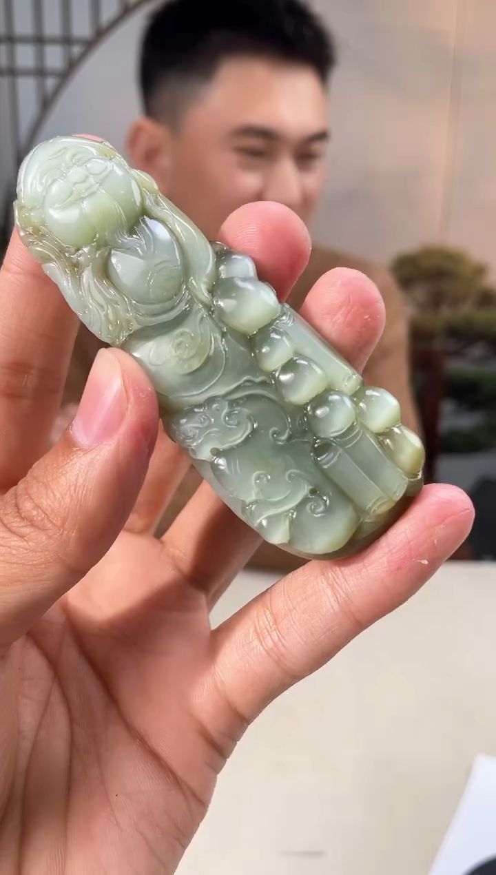 【闪购商品】定制和田玉和田玉（多样性拍一发一带证）150142