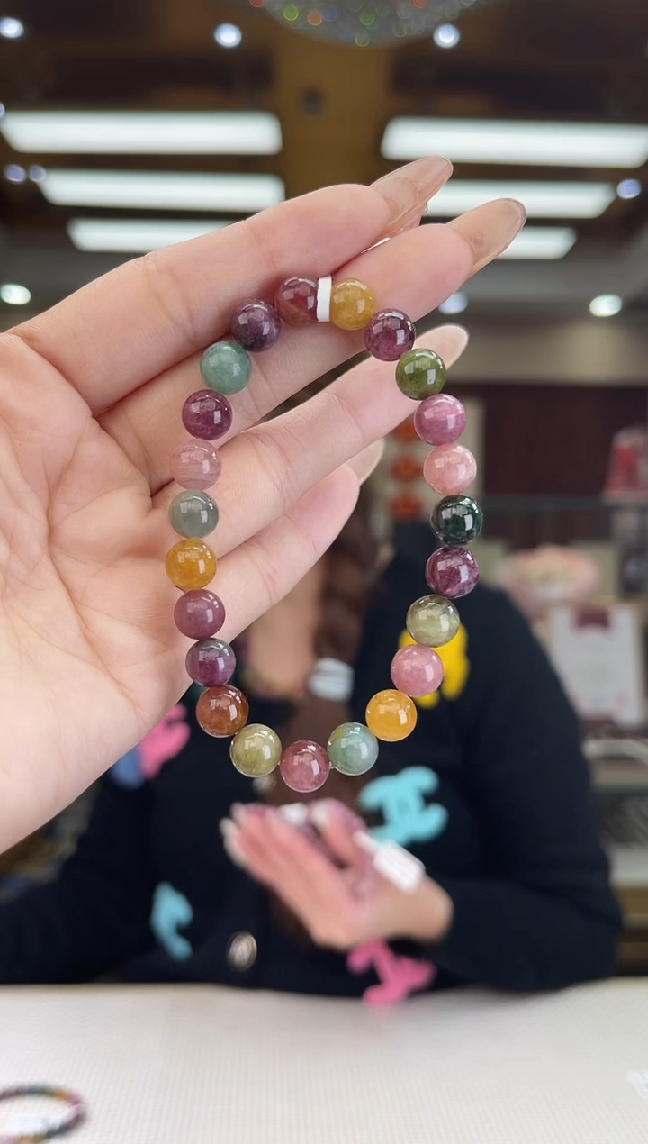 【闪购商品】碧玺/未镶嵌8mm+碧玺单圈多样性发货11