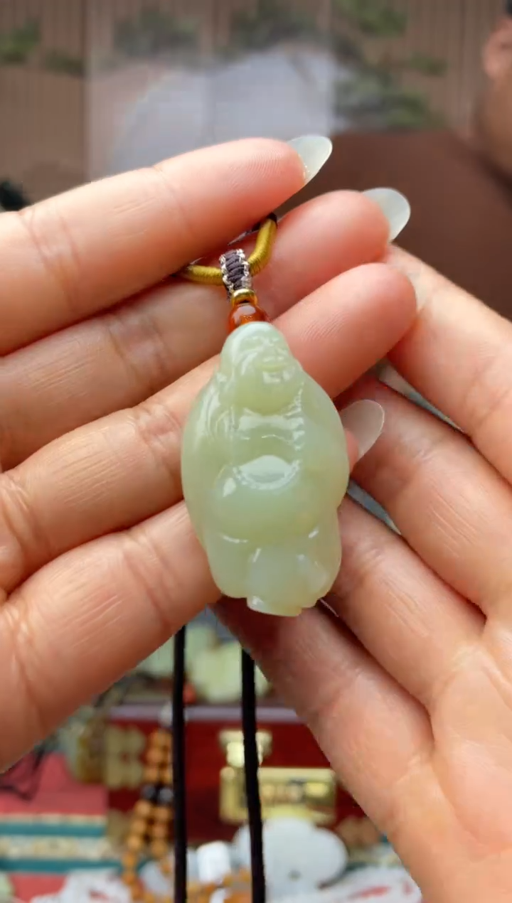 颈饰未镶嵌和田玉拍一发一