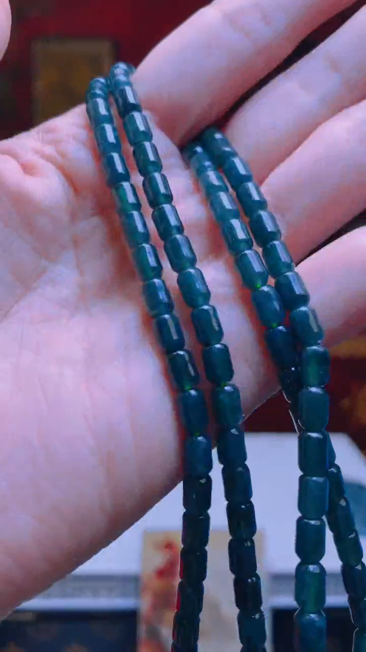 未镶嵌定制翡翠毛货闪购链接ZYW033带珠链