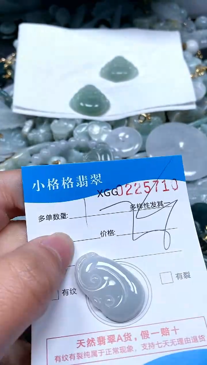 【闪购商品】翡翠颈饰未镶嵌闪购商品0225710