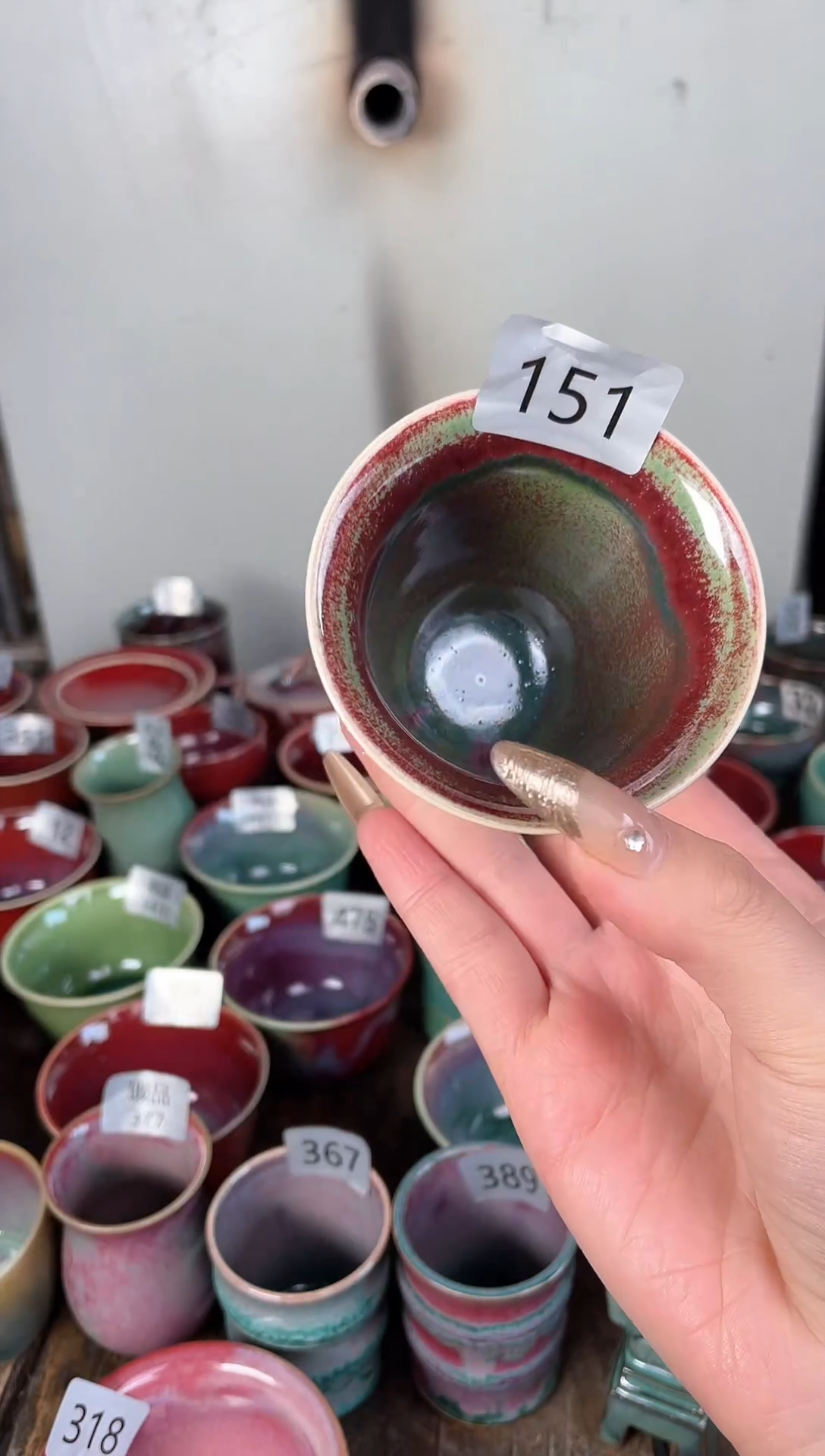 【闪购商品】摆件钧瓷手工茶器窑变
