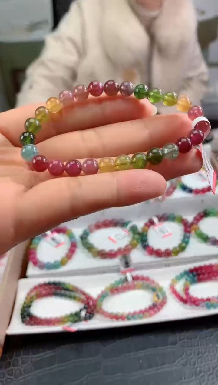 【闪购商品】碧玺手链未镶嵌多样性发一条