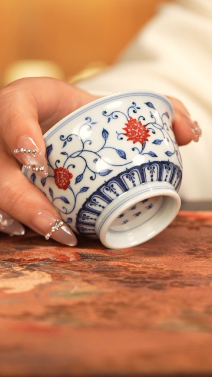 【闪购商品】摆件片云晚谷-窑景德镇纯手工陶瓷