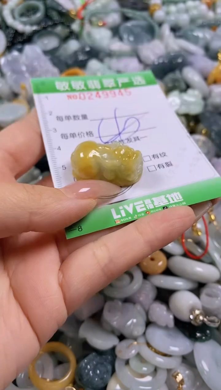 翡翠未镶嵌颈饰闪购0249945多样性发其一