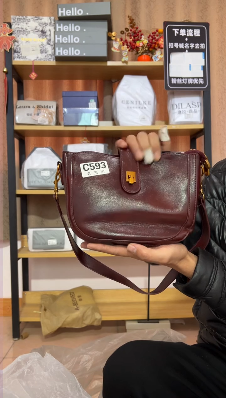 小牛剖层皮革老张家女包593