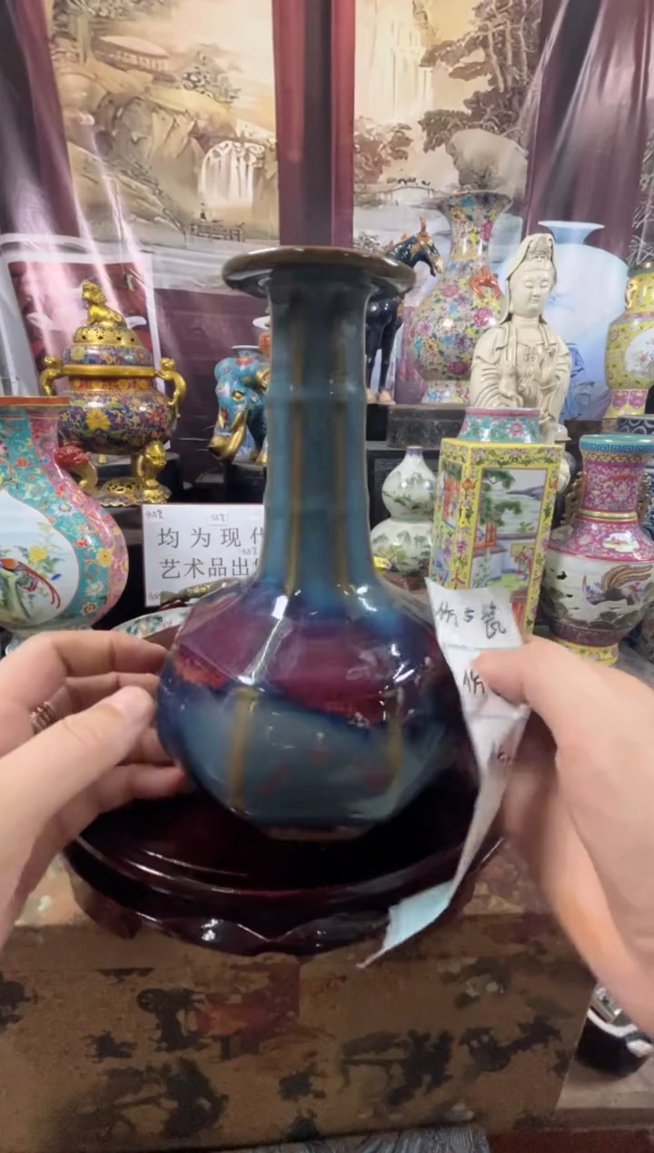 摆件现代艺陶瓷O